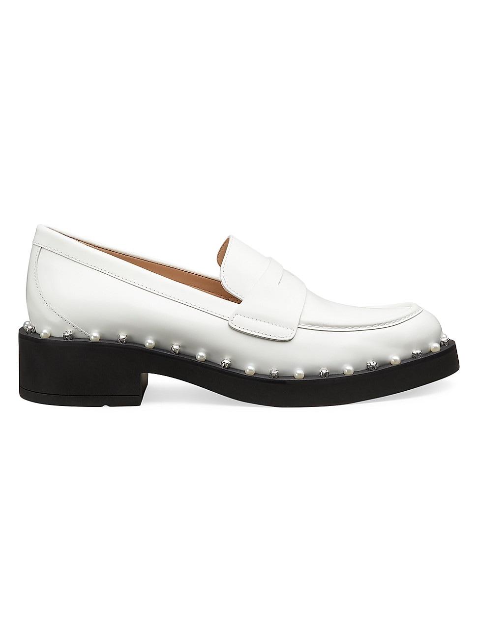 Stuart Weitzman Womens Reverie Loafer Flats Product Image