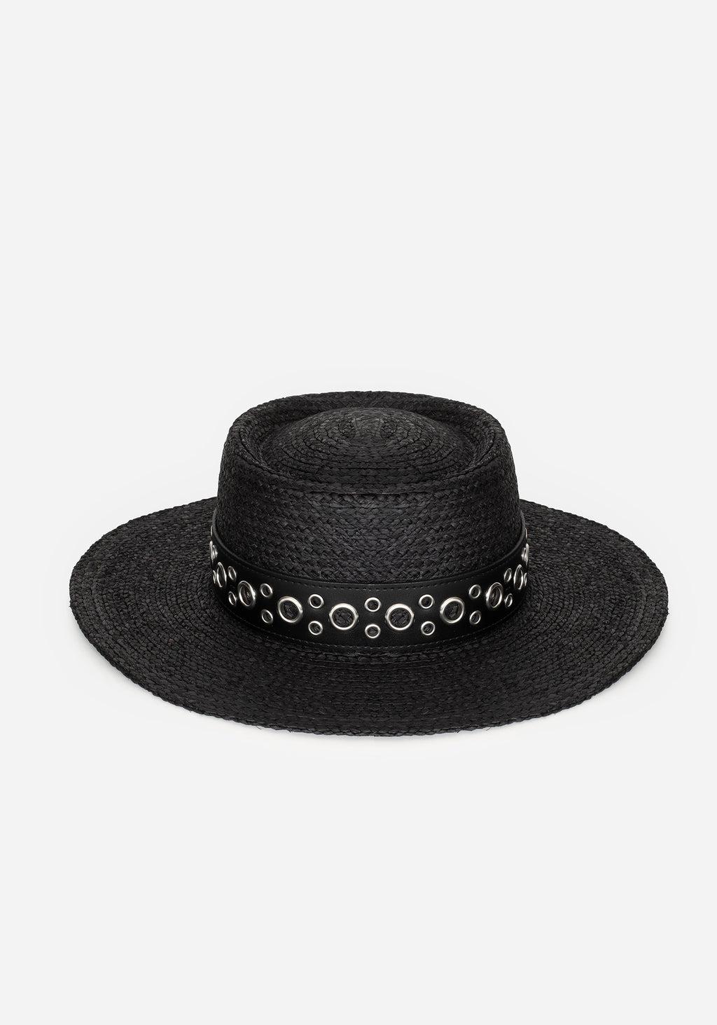 Banish Eyelet Belted Sun Hat Product Image