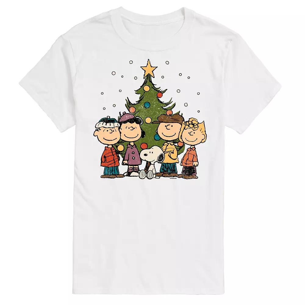 Men's Peanuts Christmas Group Tee,  Product Image