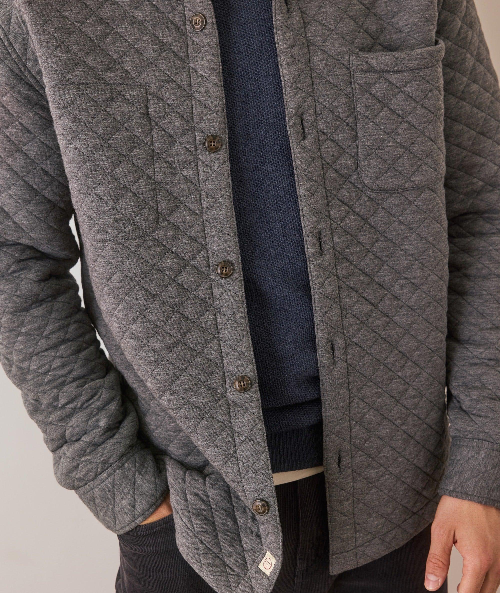 Corbet Quilted Overshirt Product Image