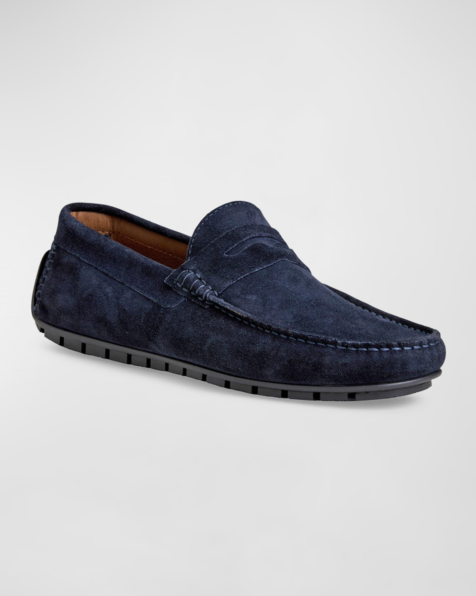Men's Xane Suede Driver Loafers Product Image