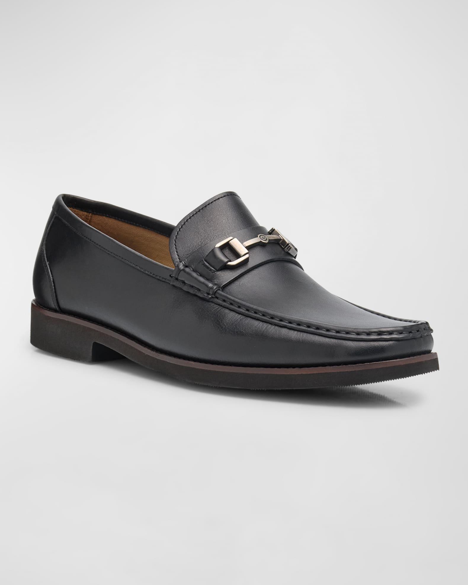 Men's Leather Bit Loafers Product Image