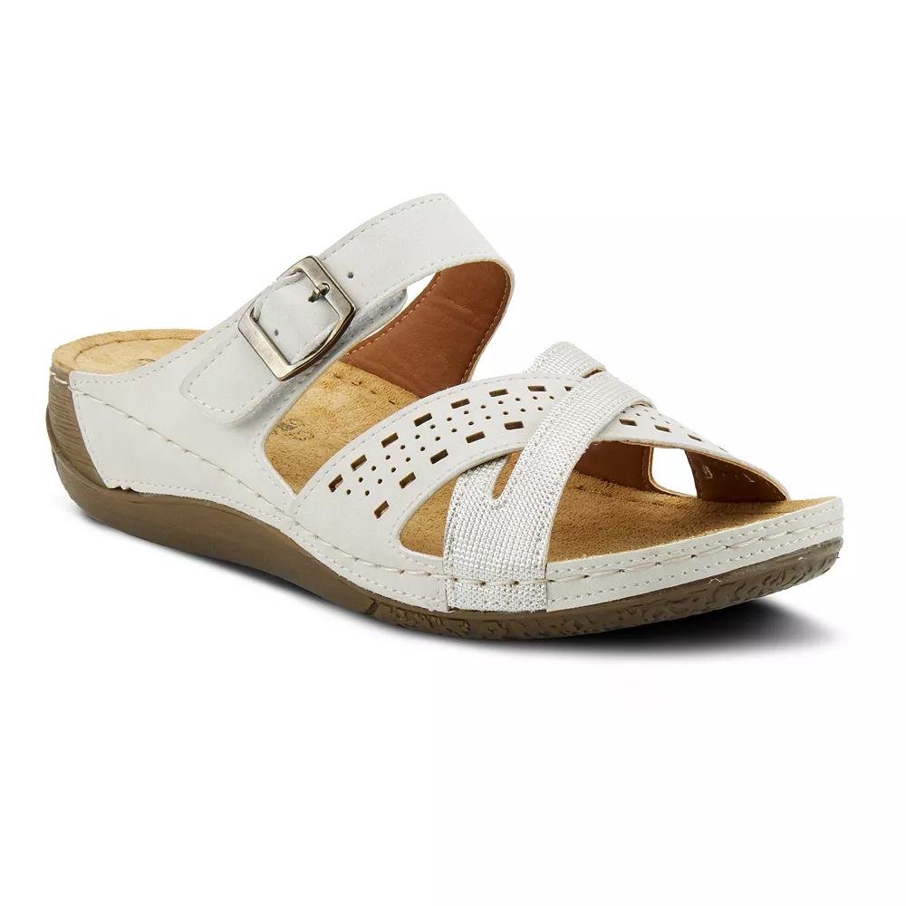 Flexus by Spring Step Denia Women's Slide Sandals, Size: 40, Brown Product Image