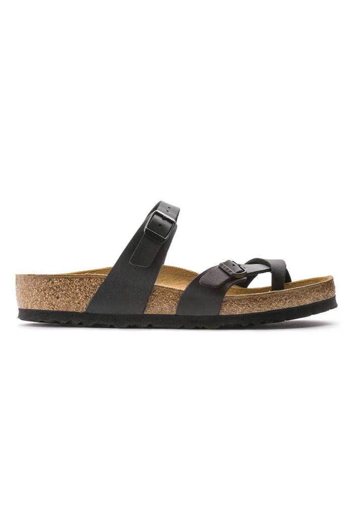 Birkenstock Mayari Birko-Flor Regular Width in Black Product Image