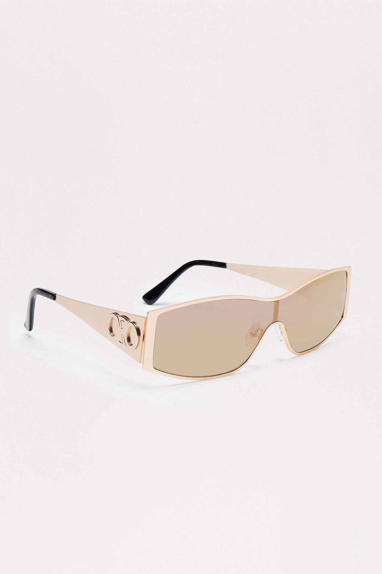 To Bright Views Sunglasses - Gold Product Image