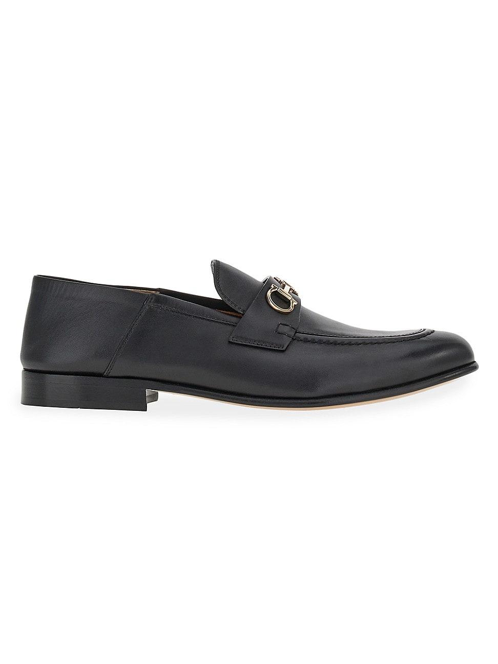 Womens Ottone Gancini Leather Mule Loafers Product Image