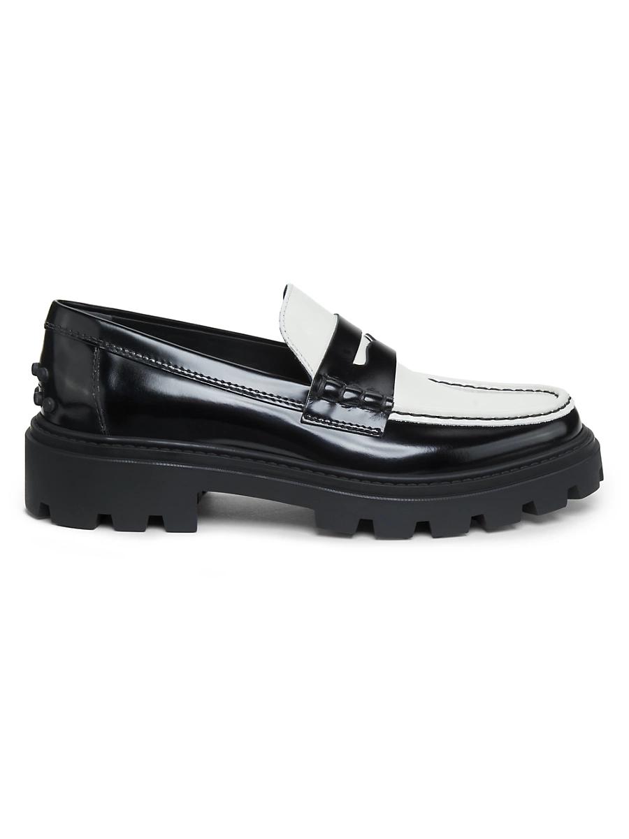 Tods Womens Platform Loafers Product Image