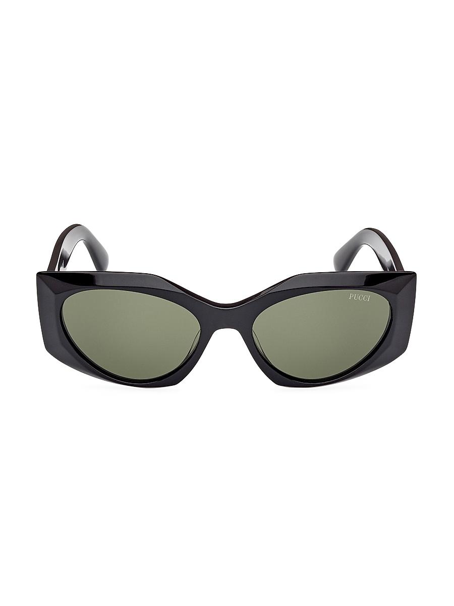 Womens 55MM Cat-Eye Sunglasses Product Image
