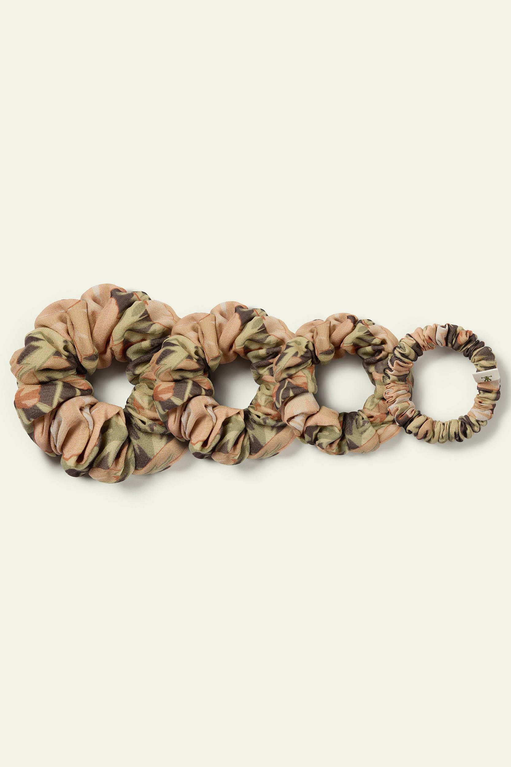 Poppy Bloom Scrunchies - Made With Liberty Fabric Product Image