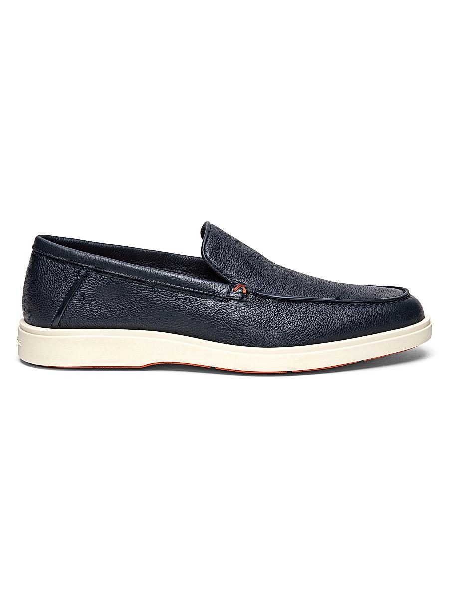 Men's Astor Leather Slip-On Sneakers Product Image