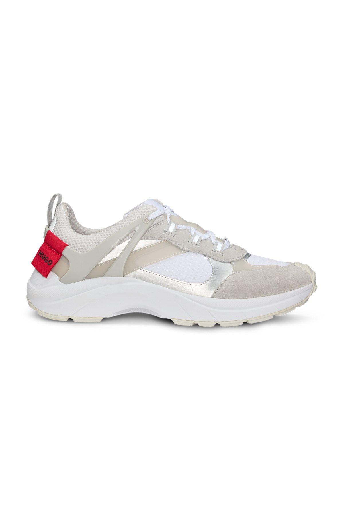 Running trainers with suede and mesh Product Image