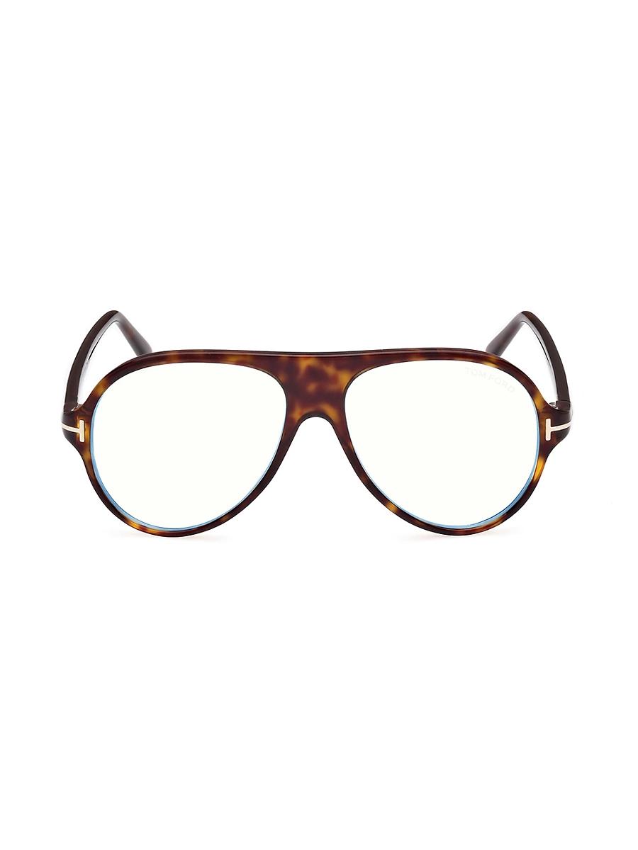 Womens 55MM Aviator Eyeglasses Product Image