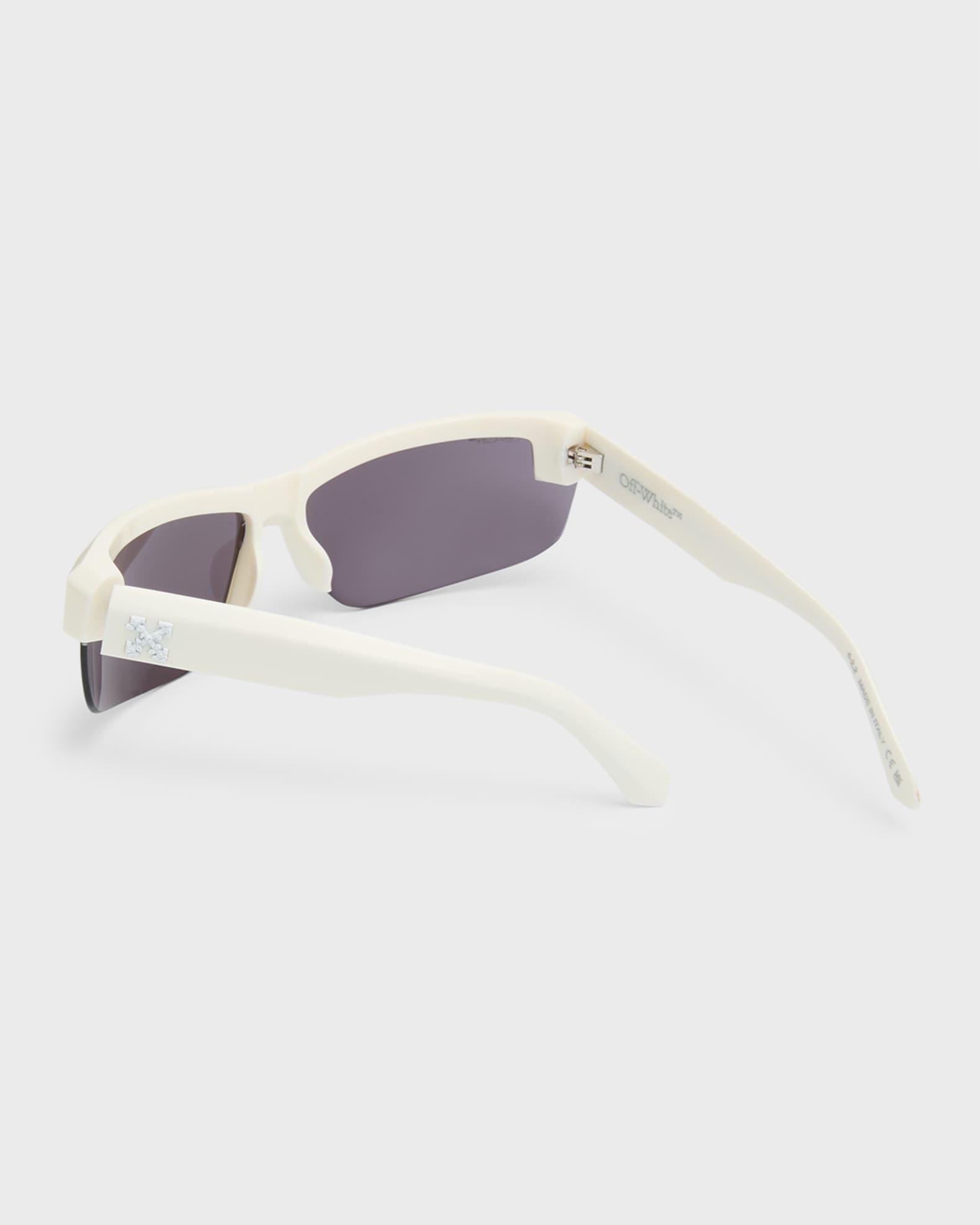 Mens Toledo Half-Rim Acetate Sunglasses Product Image