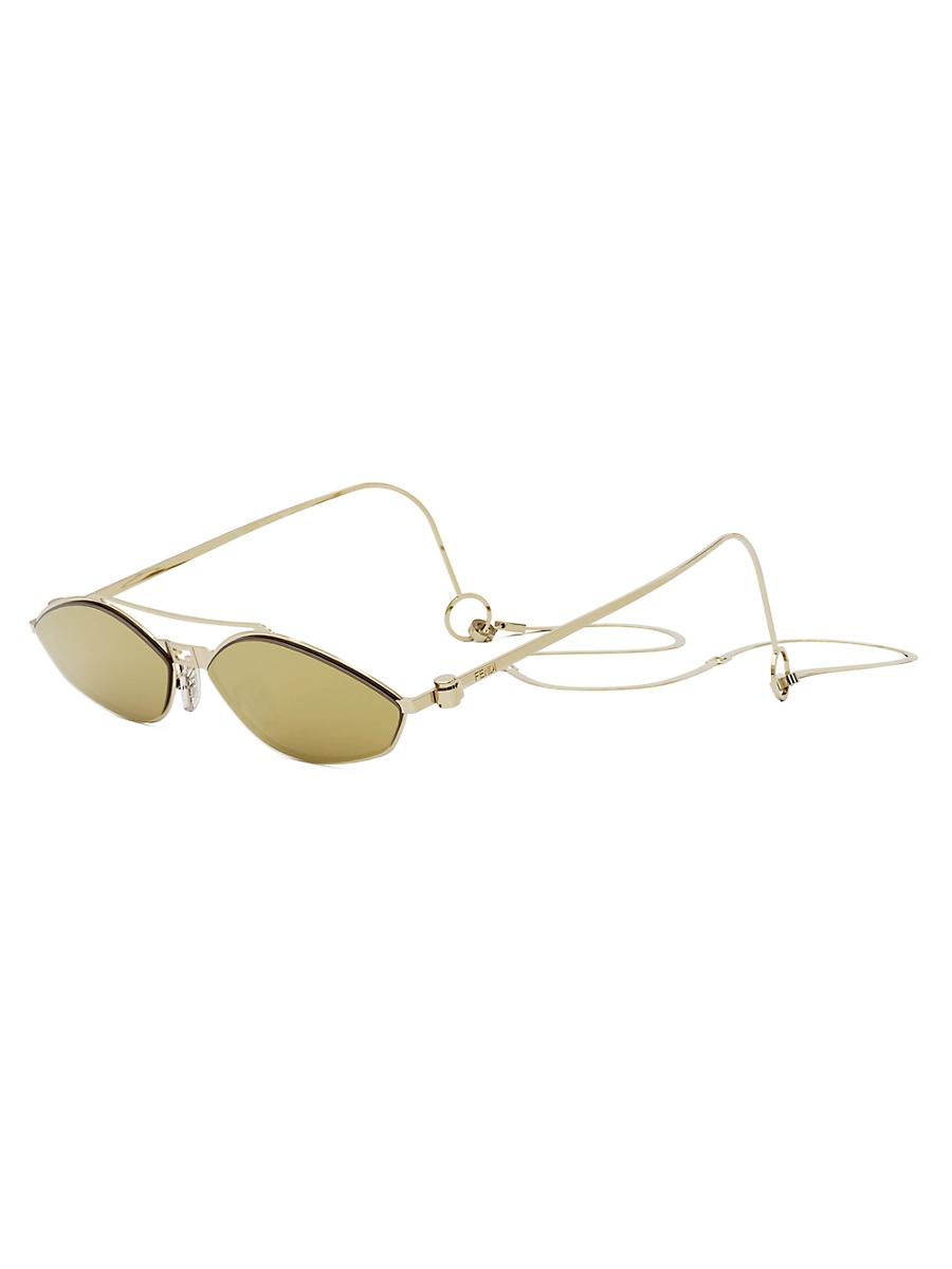 Womens Baguette 57MM Oval Sunglasses Product Image