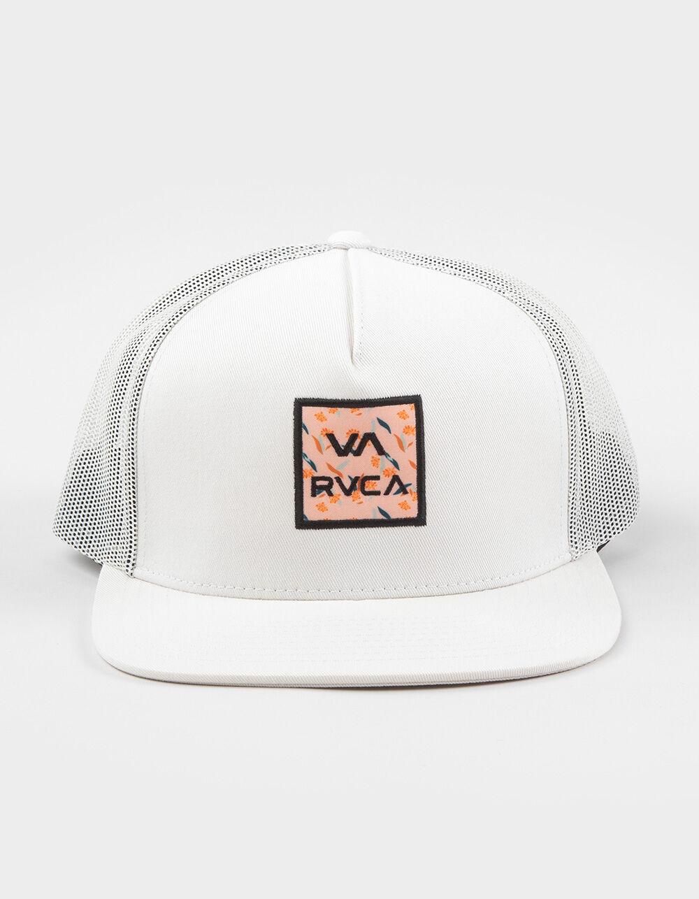 RVCA VA ATW Print Trucker Hat - CREAM Product Image