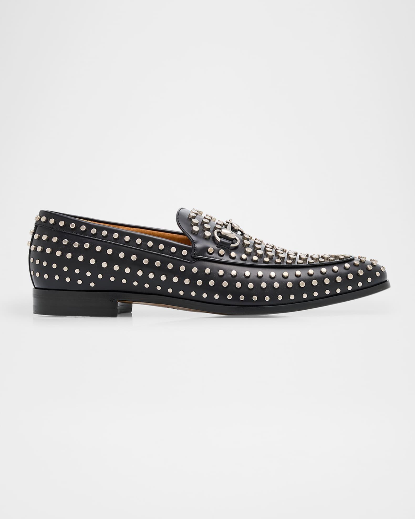 Men's Gucci Horsebit Creeper Loafers Product Image