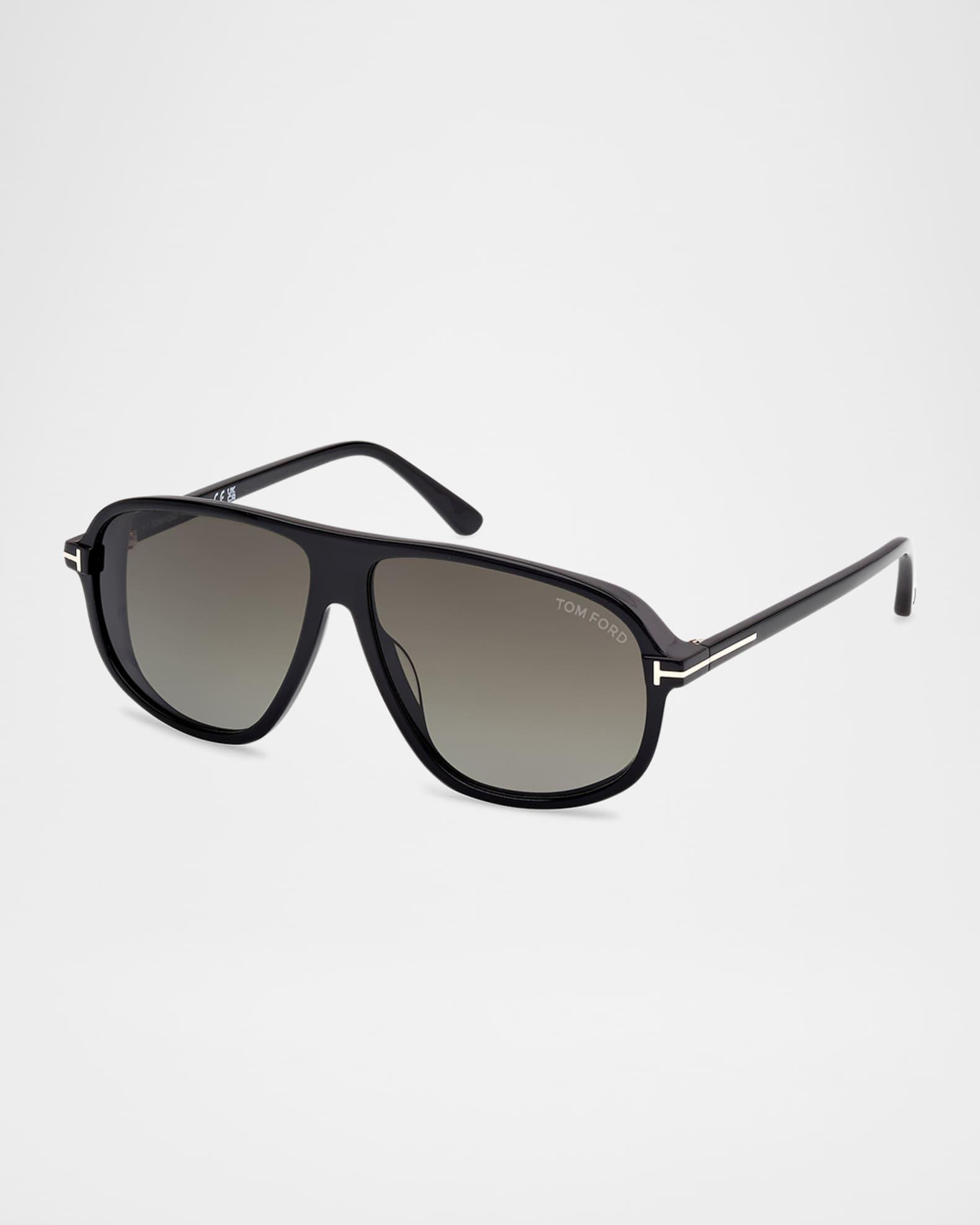 Mens Guillaume Acetate Aviator Sunglasses Product Image