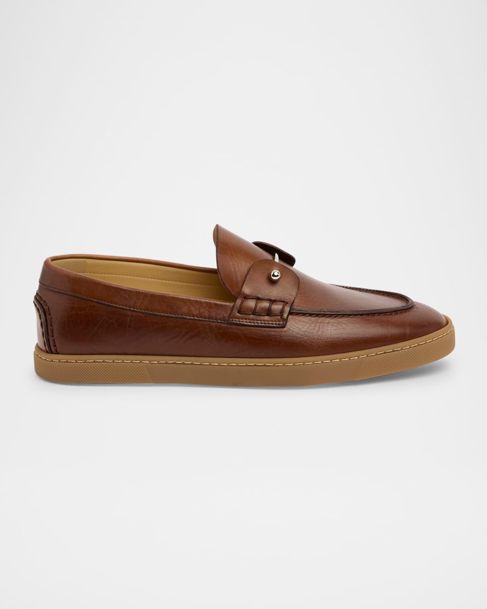 Men's Tonio Leather Penny Loafers Product Image