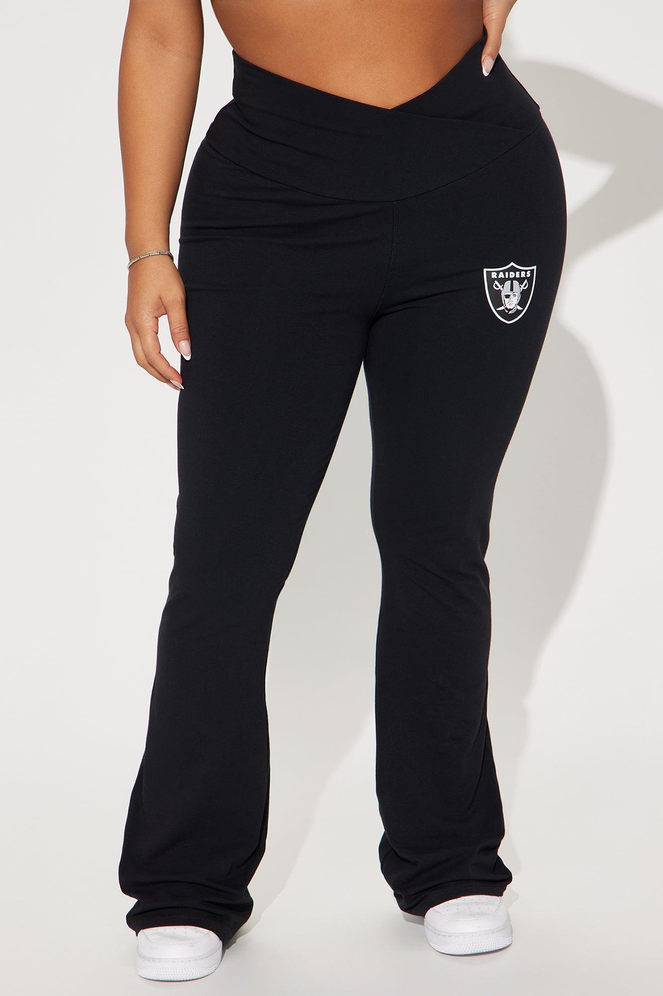 Raiders Home Game Flare Pant - Black Product Image