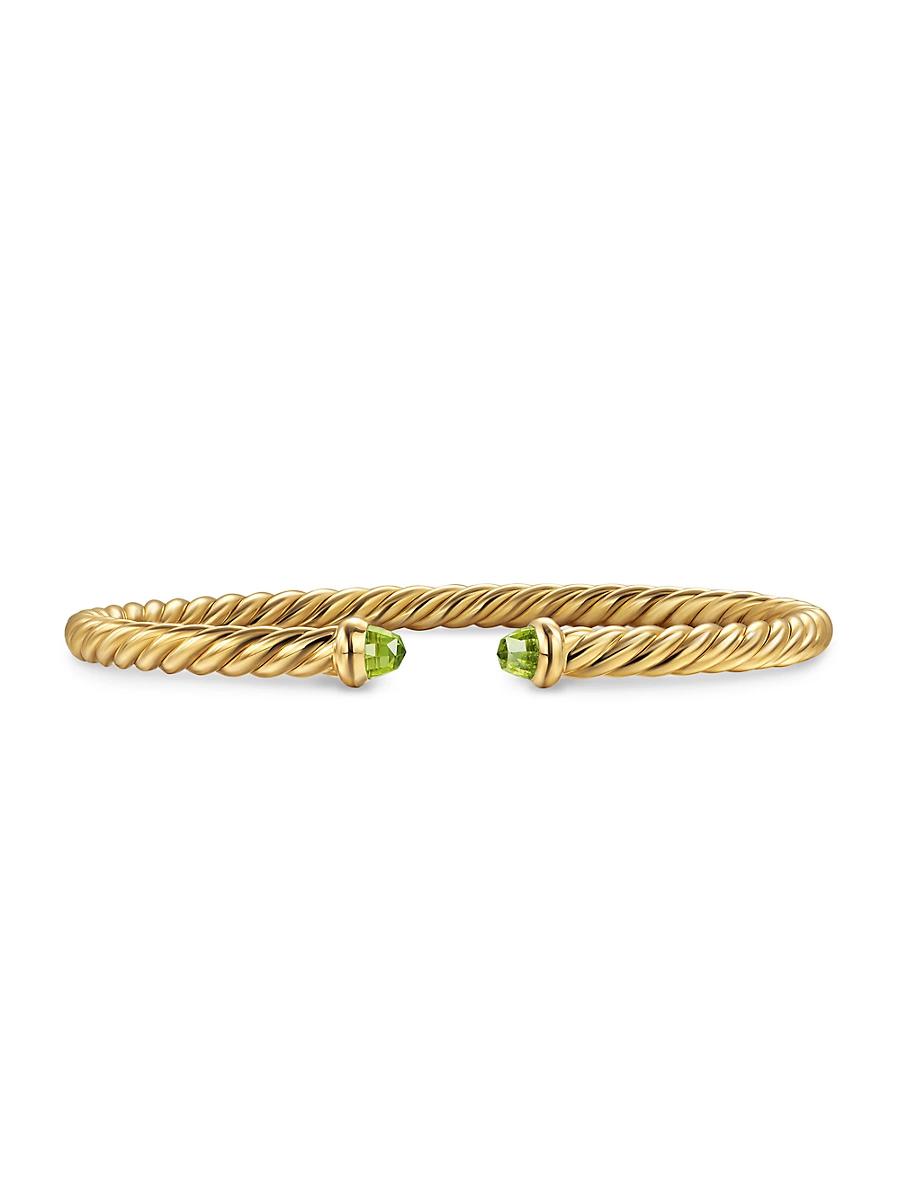 Womens Cablespira Flex Bracelet in 18K Yellow Gold Product Image