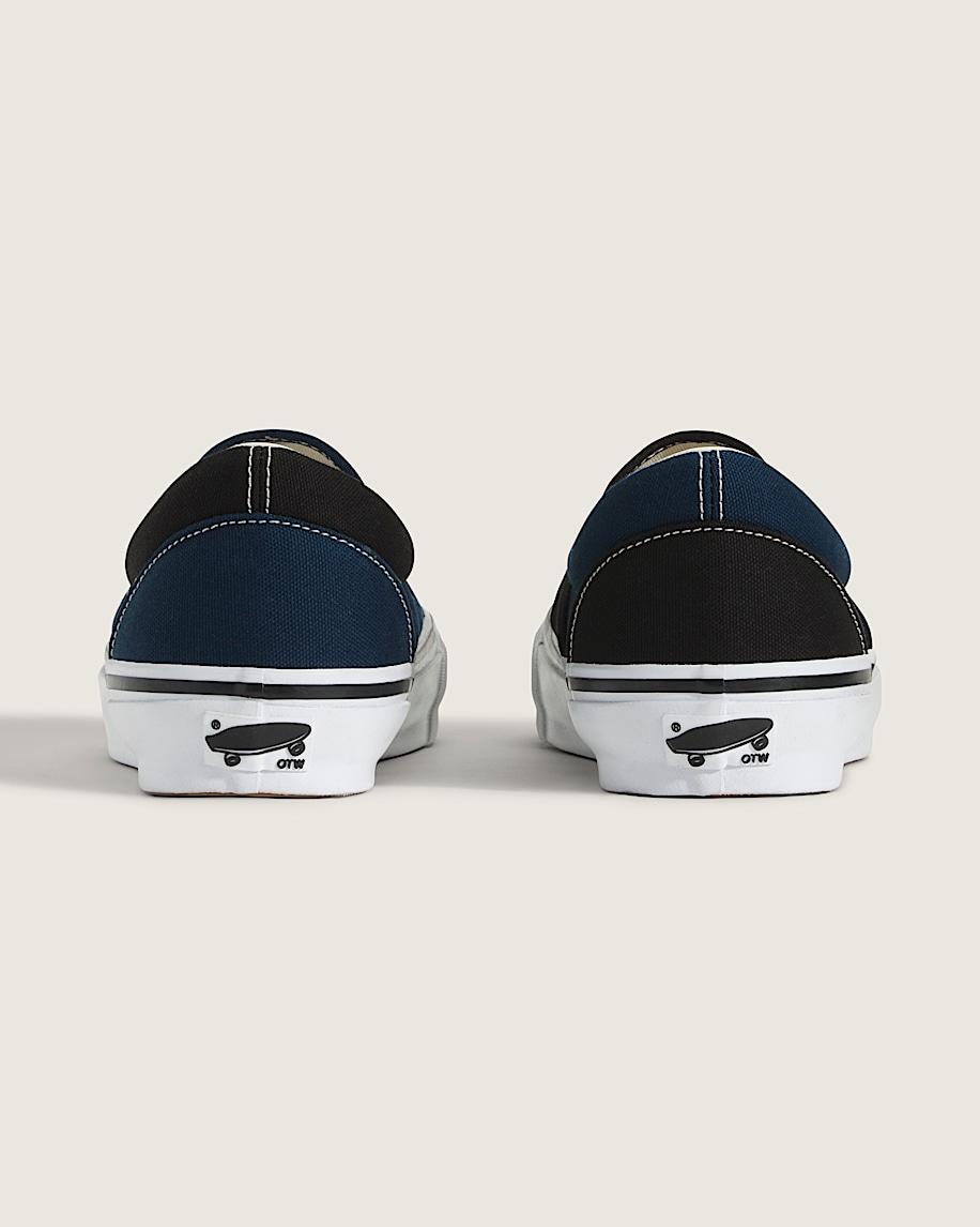 OTW by Vans X Engineered Garments Classic Slip-On 98 in Black / Dress Blues| Vans US Product Image