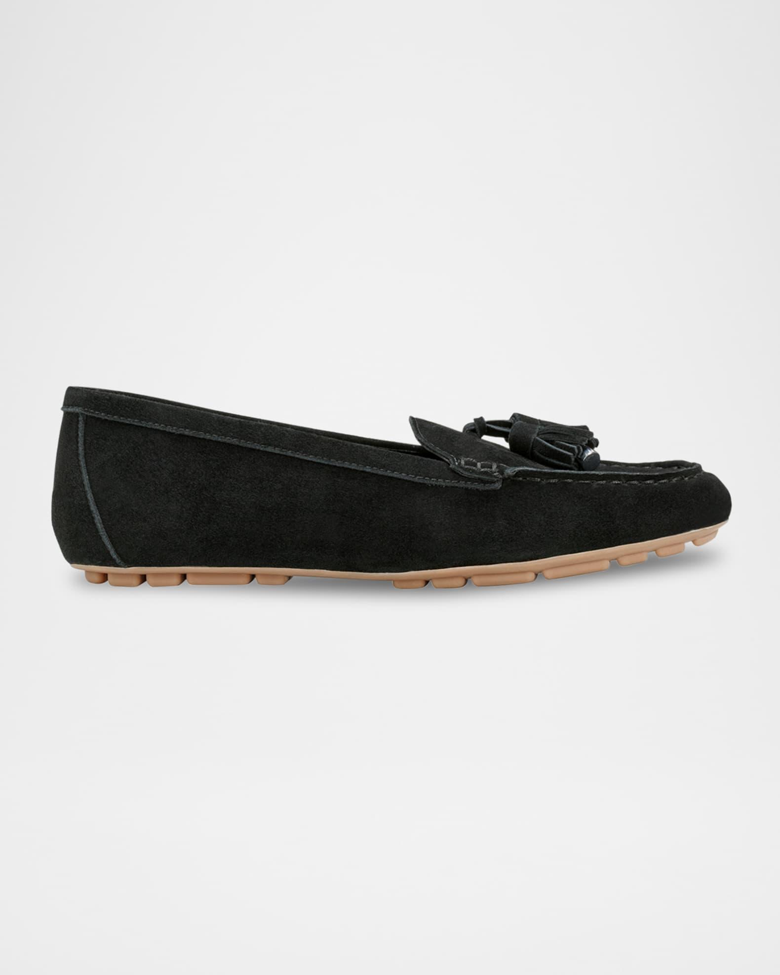 Layney Suede Moccasin Tassel Loafers Product Image