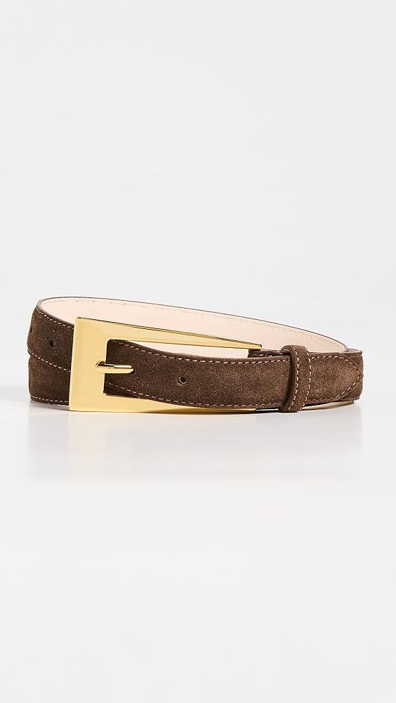 Aureum No.10 Chocolate Suede Belt | Shopbop Product Image