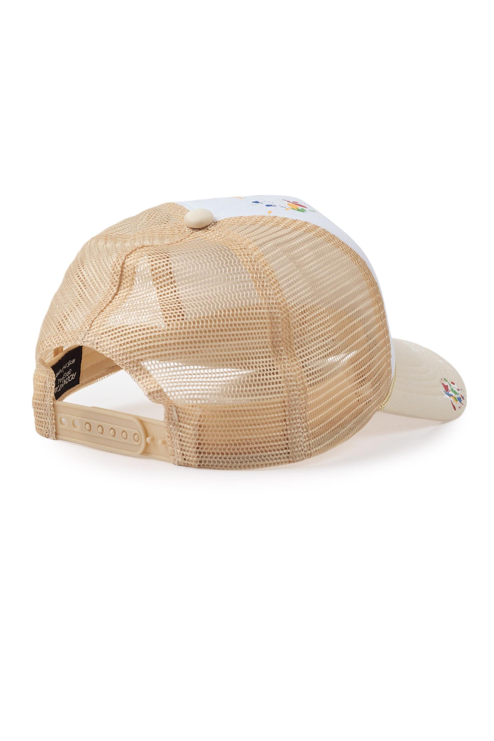 Neptune Beige/White Trucker Hat Male Product Image