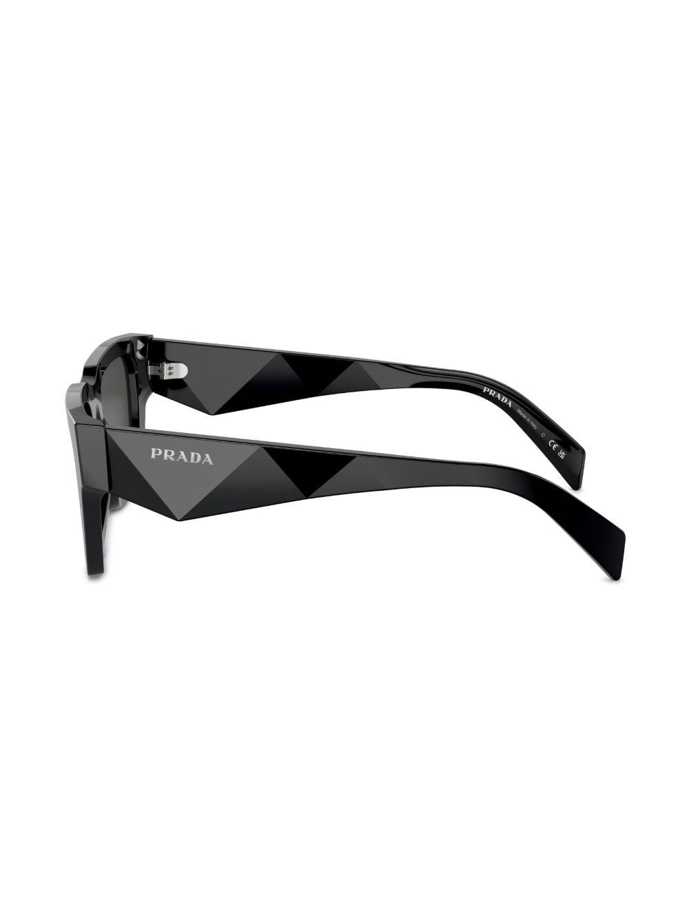 logo-lettering square sunglasses Product Image