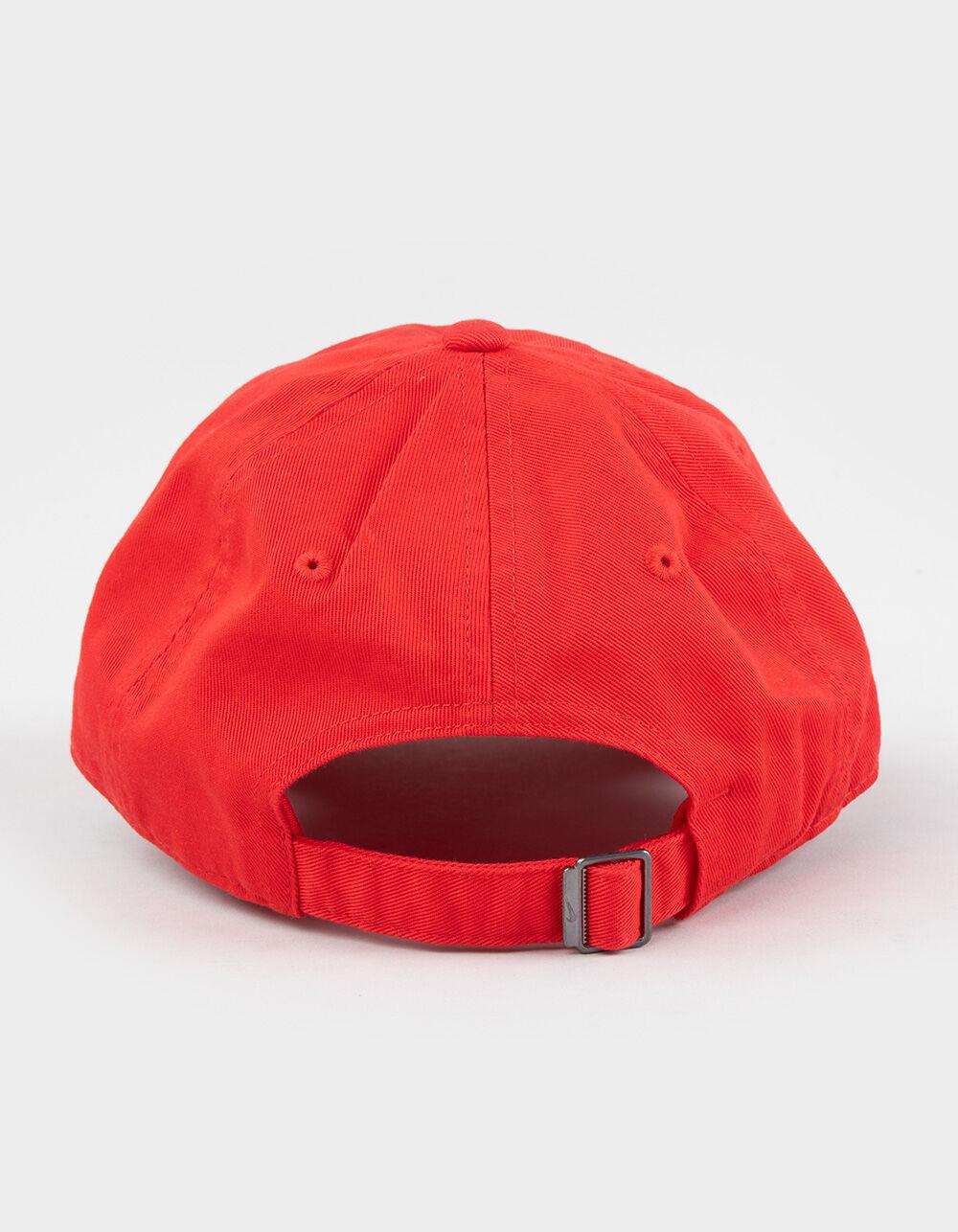 NIKE Heritage 86 Swoosh Strapback Hat - RED Product Image