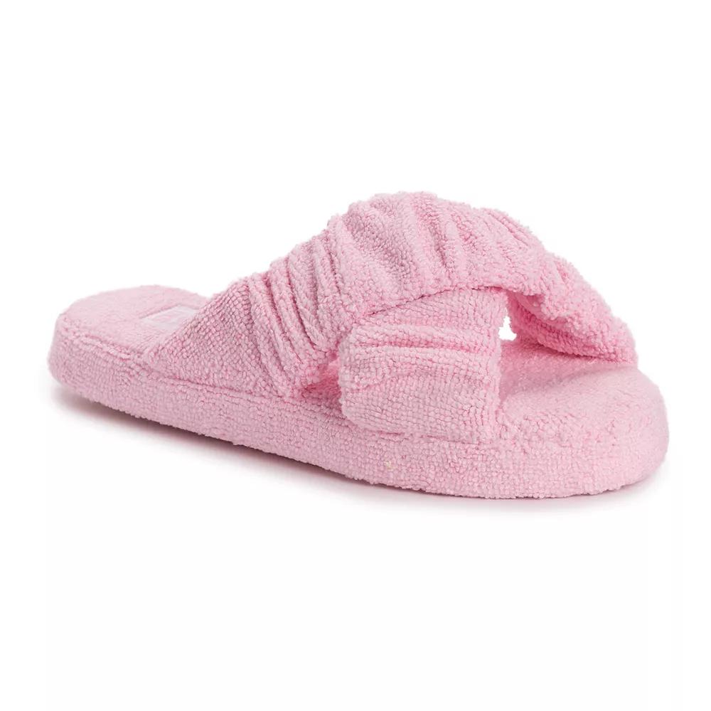 MUK LUKS Maelle Women's Criss-Cross Slippers,  Product Image