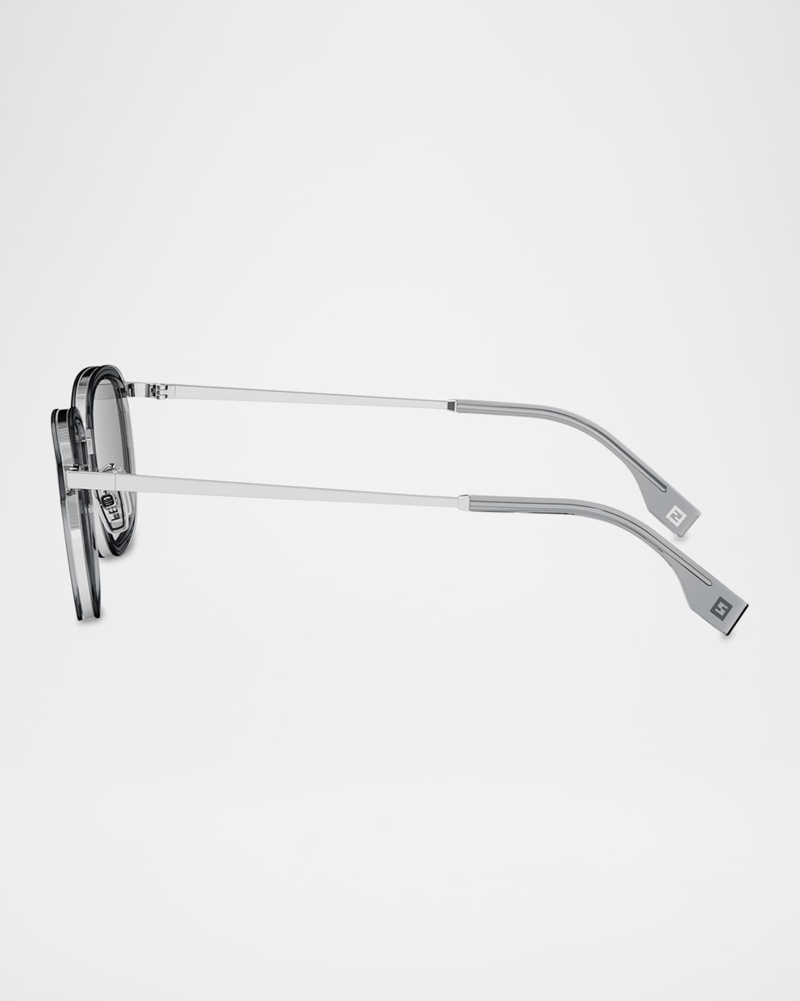 Mens DiorBlackSuit A4U 53MM Pilot Sunglasses Product Image