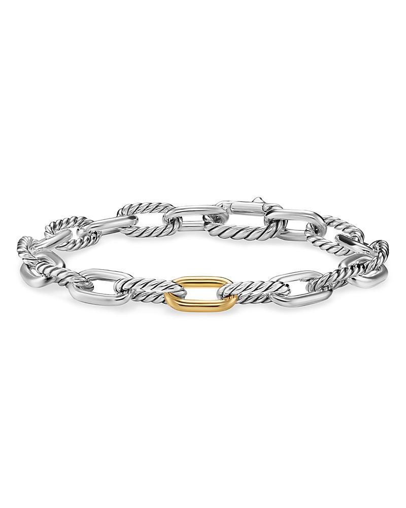 Mens DY Madison Chain Bracelet in Sterling Silver Product Image
