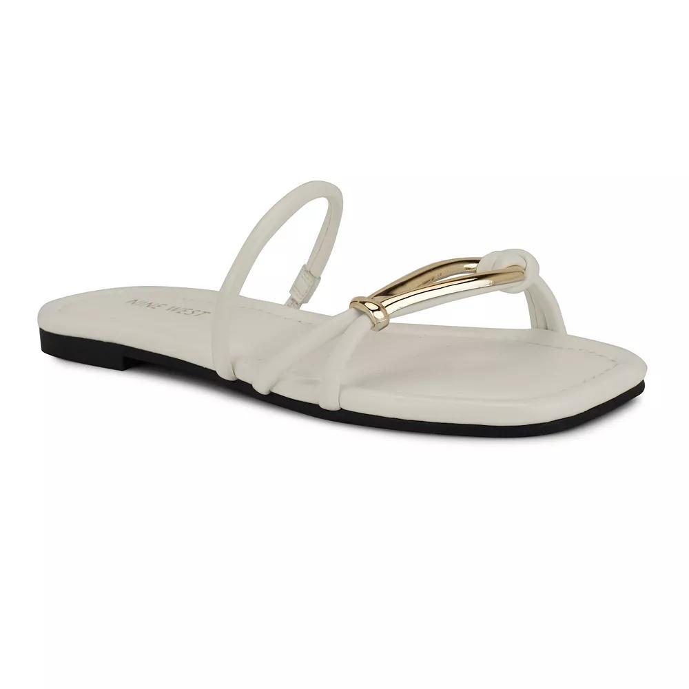 Nine West Tigra Slip-On Square Toe Women's Casual Sandals,  Product Image