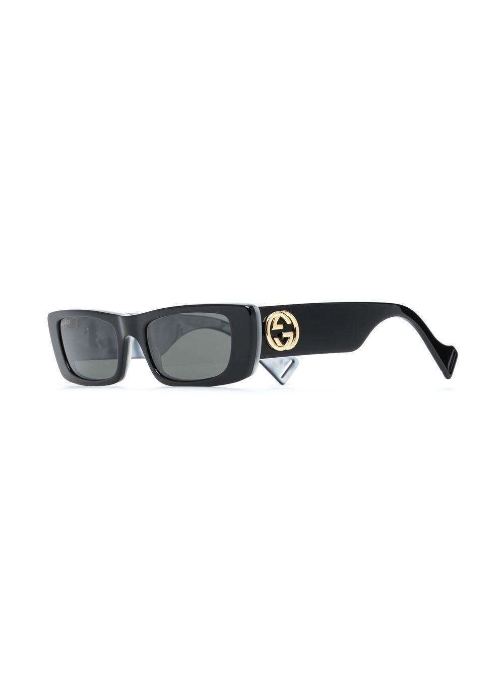 GG0516S rectangular-frame sunglasses Product Image