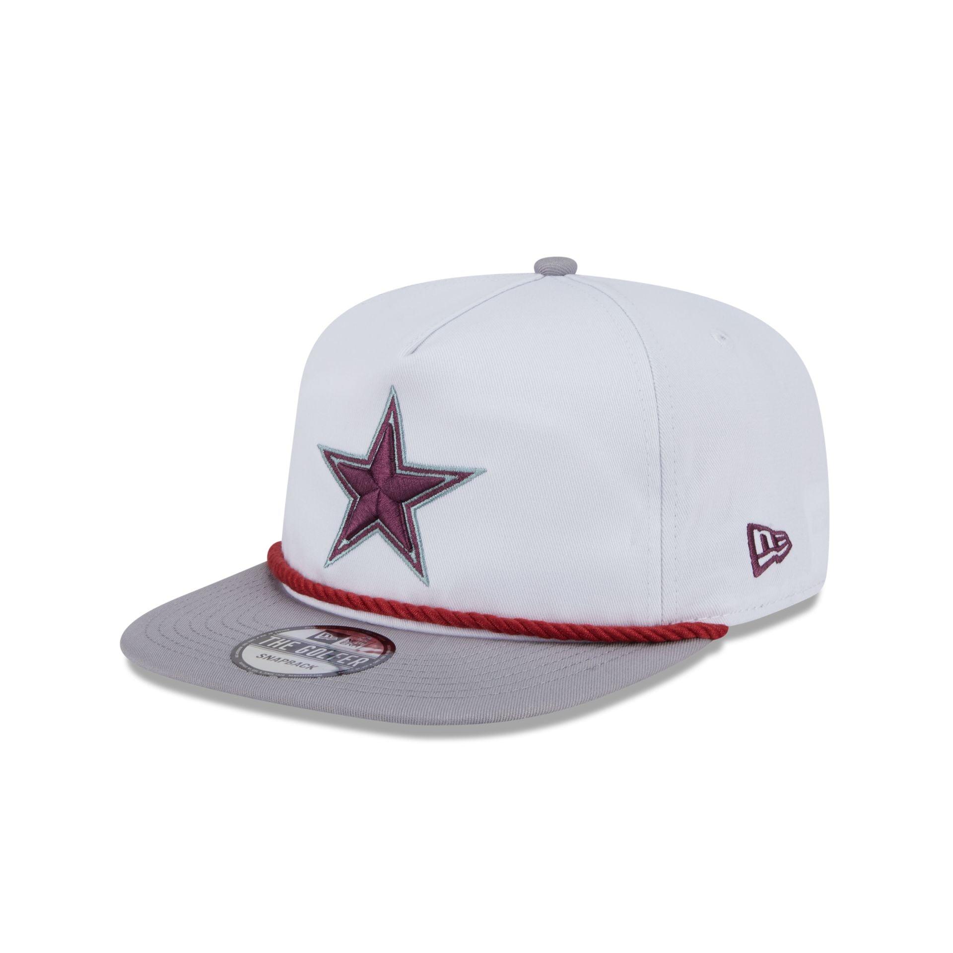 Dallas Cowboys Optic White Golfer Hat Male Product Image