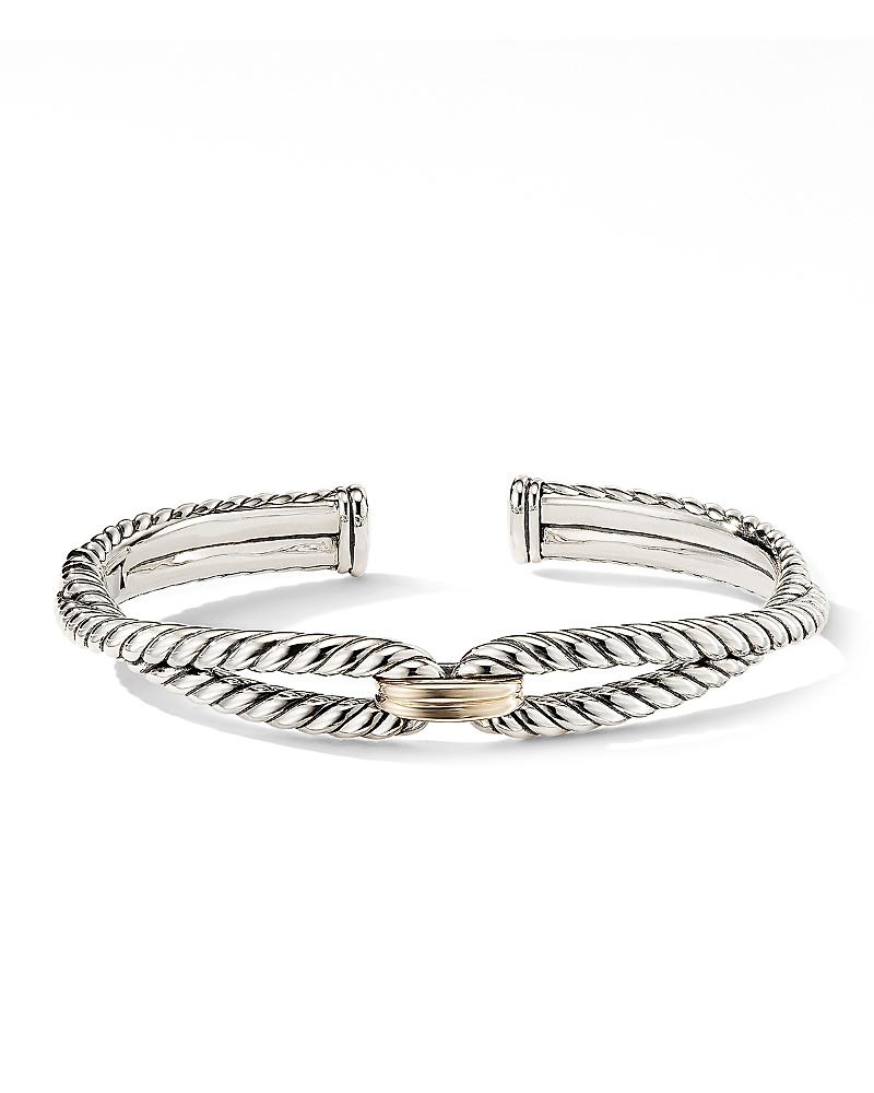 David Yurman Cable Loop Bracelet with 18K Yellow Gold Product Image