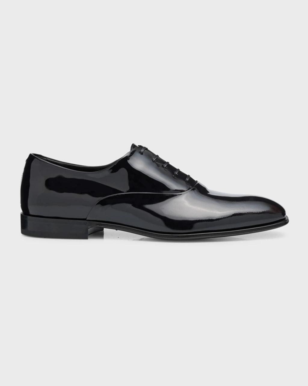Mens Worsh Patent Leather Oxfords Product Image