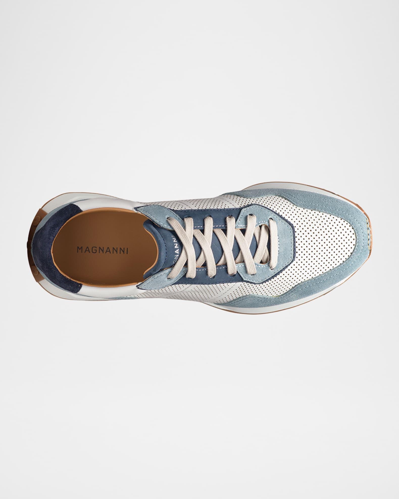 Men's Romero Leather and Suede Runner Sneakers Product Image