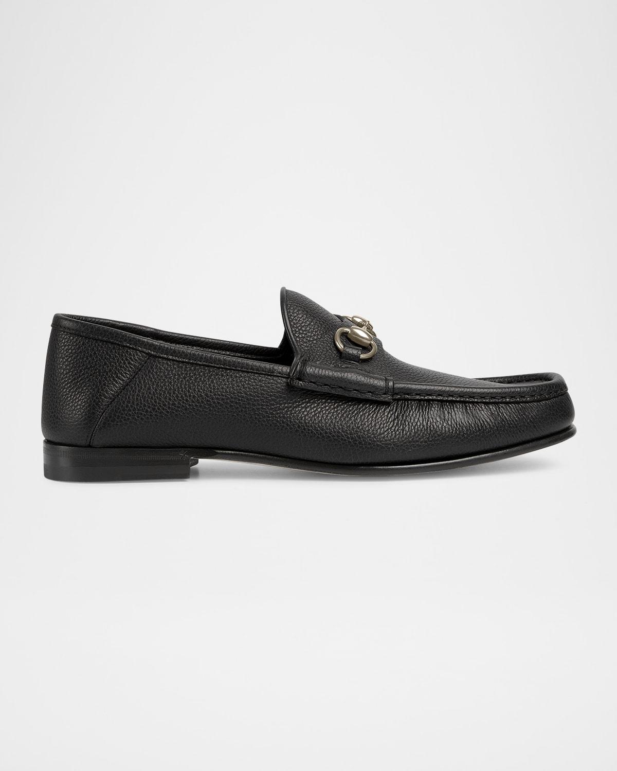 Men's Horsebit 1953 Grained Leather Bit Loafers Product Image