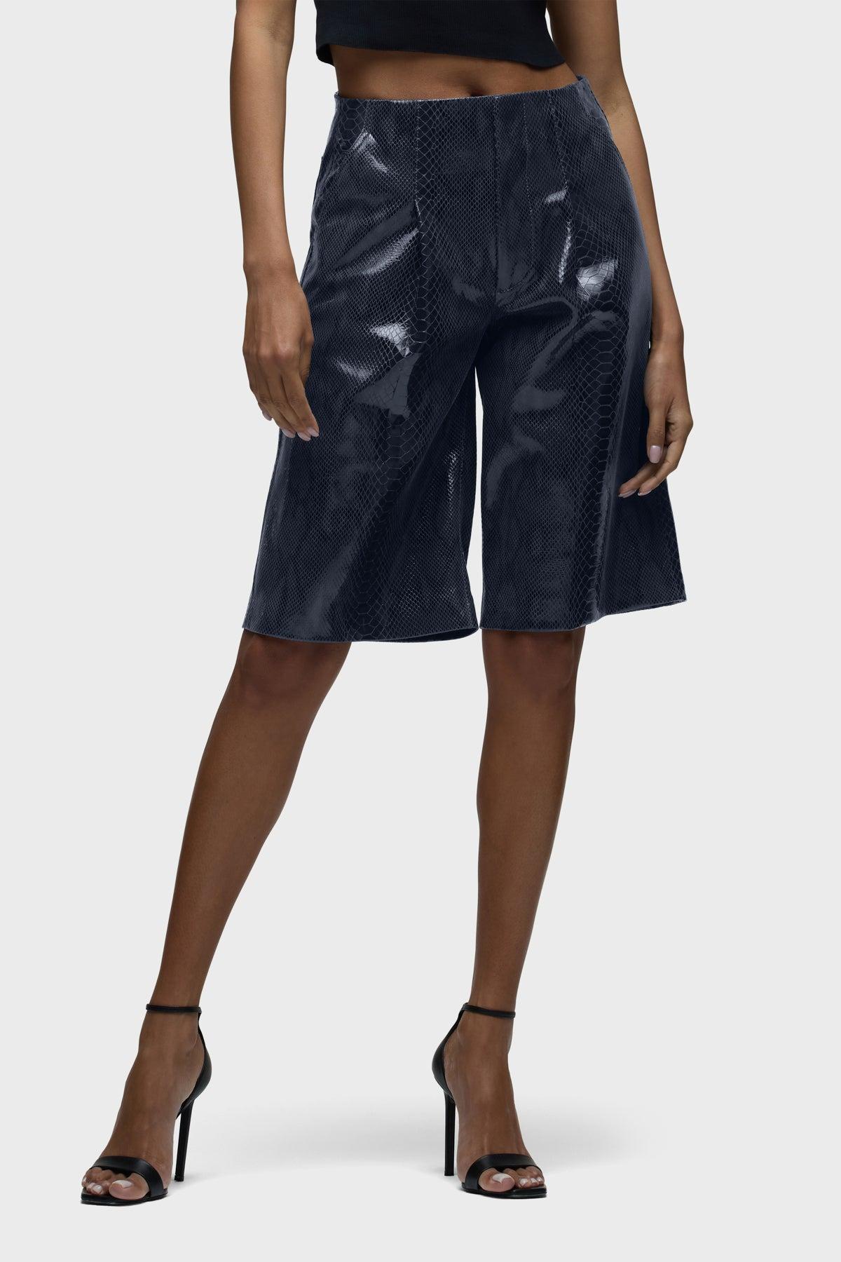 Cherie Cobra Leather Short Female Product Image