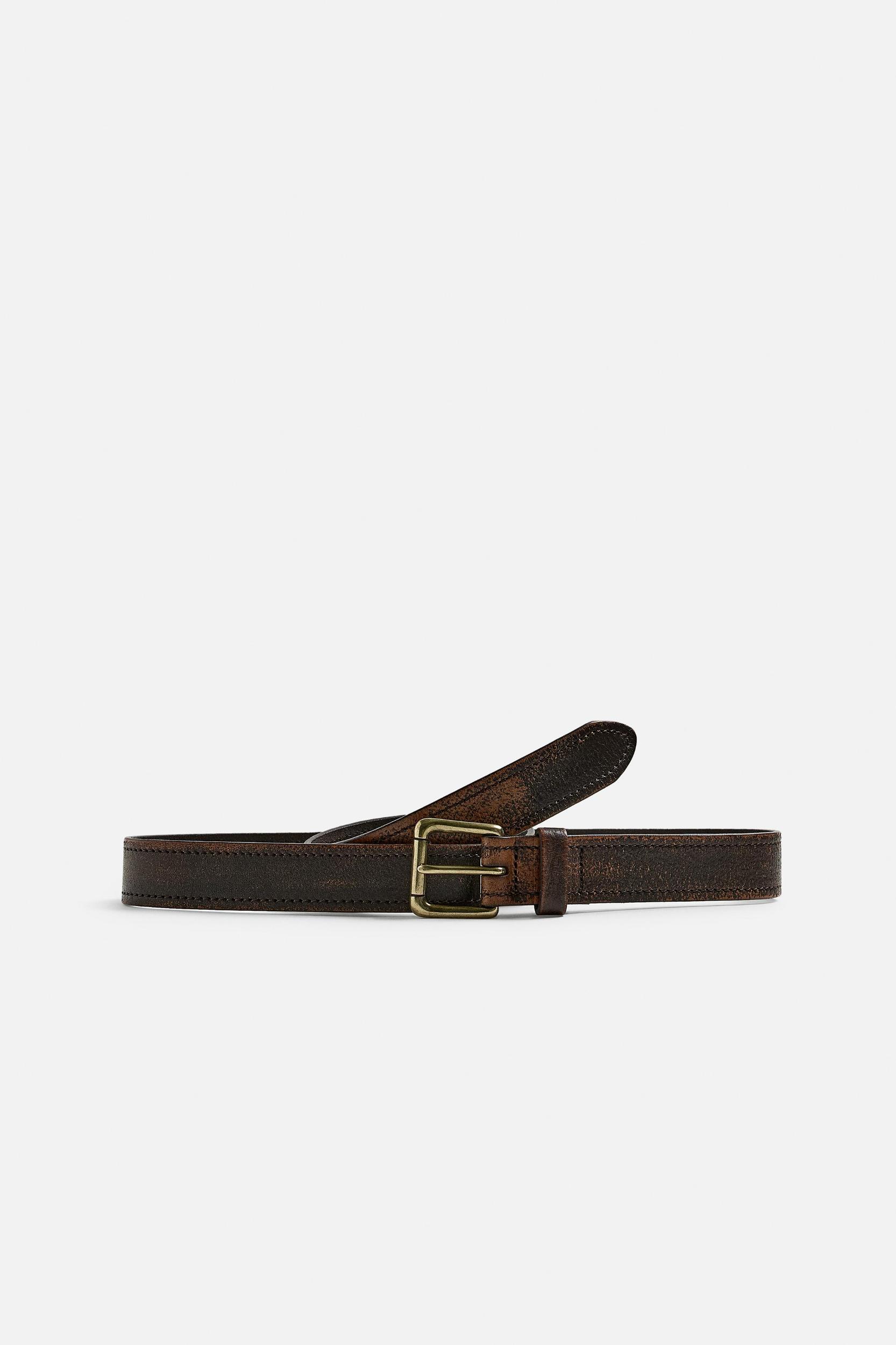 VINTAGE LEATHER BELT Product Image