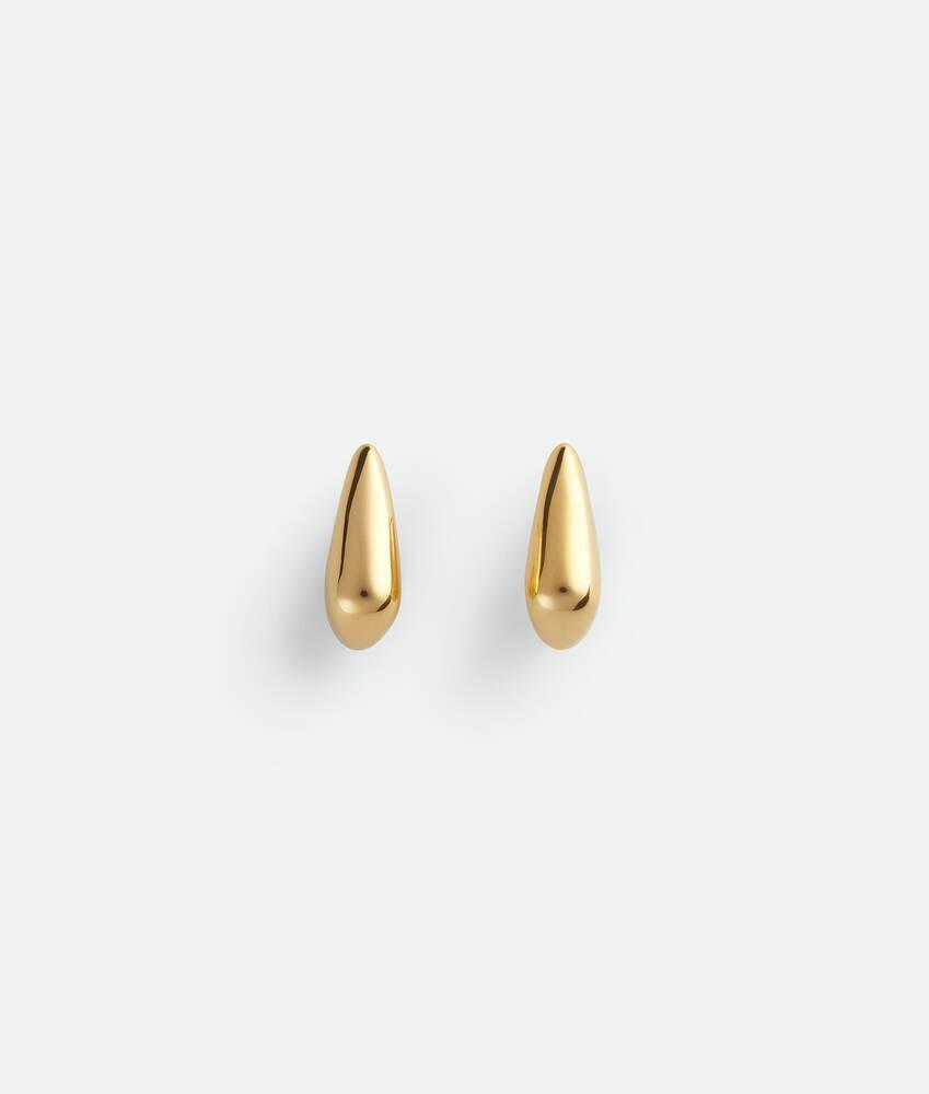Women's Mini Fin Earrings in Yellow gold Product Image