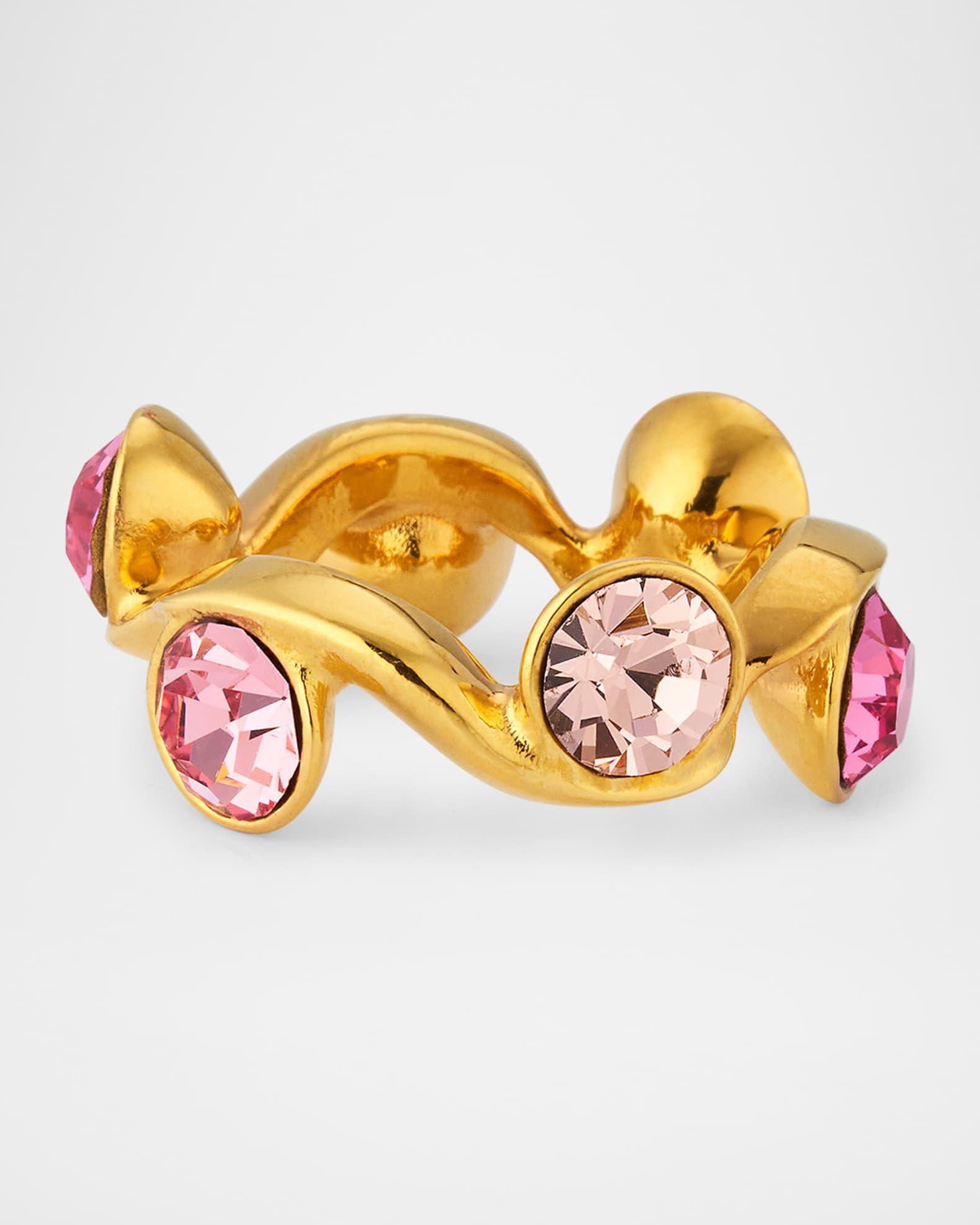 Crystal Wave Ring Product Image