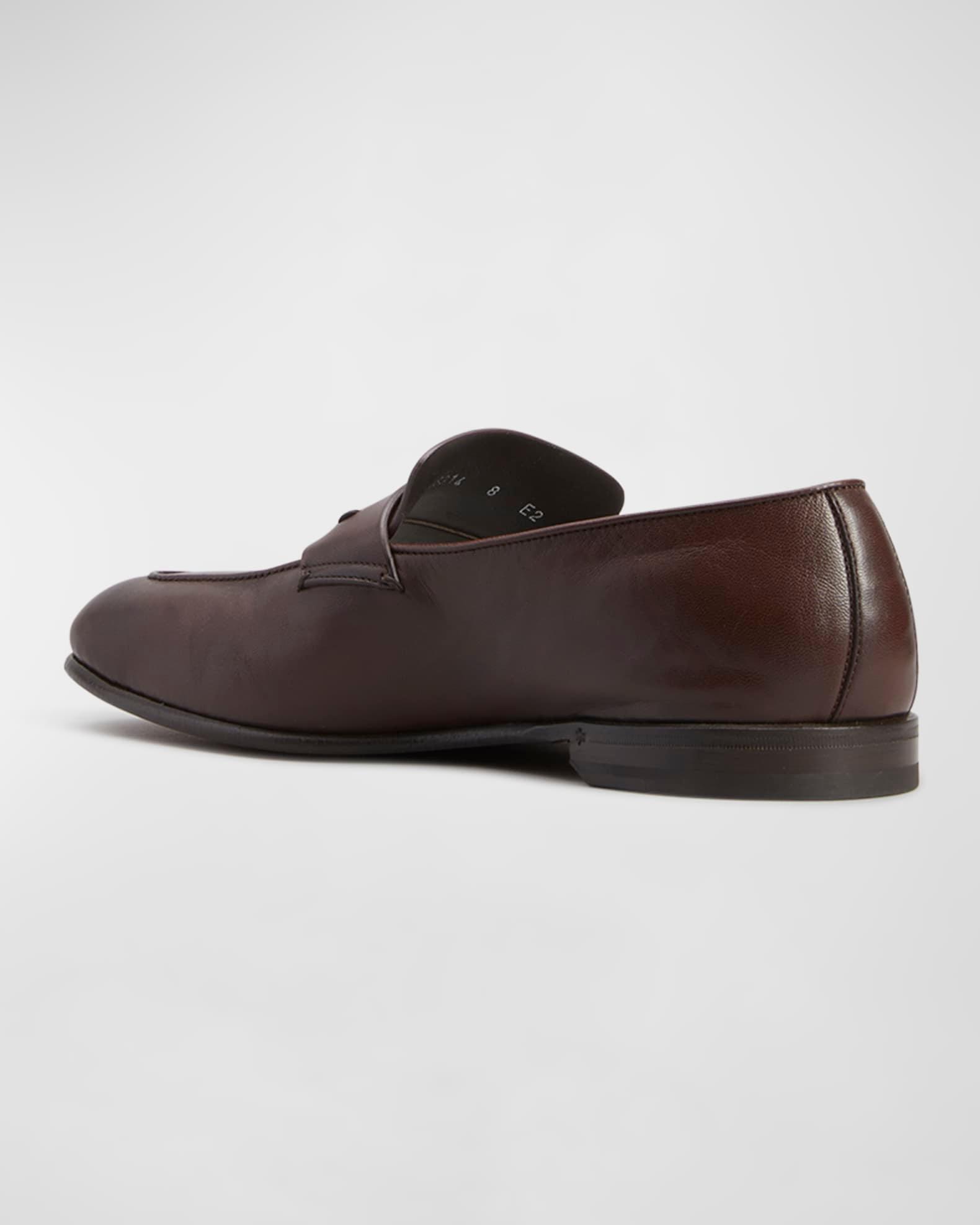 Men's Lasola Leather Penny Loafers Product Image