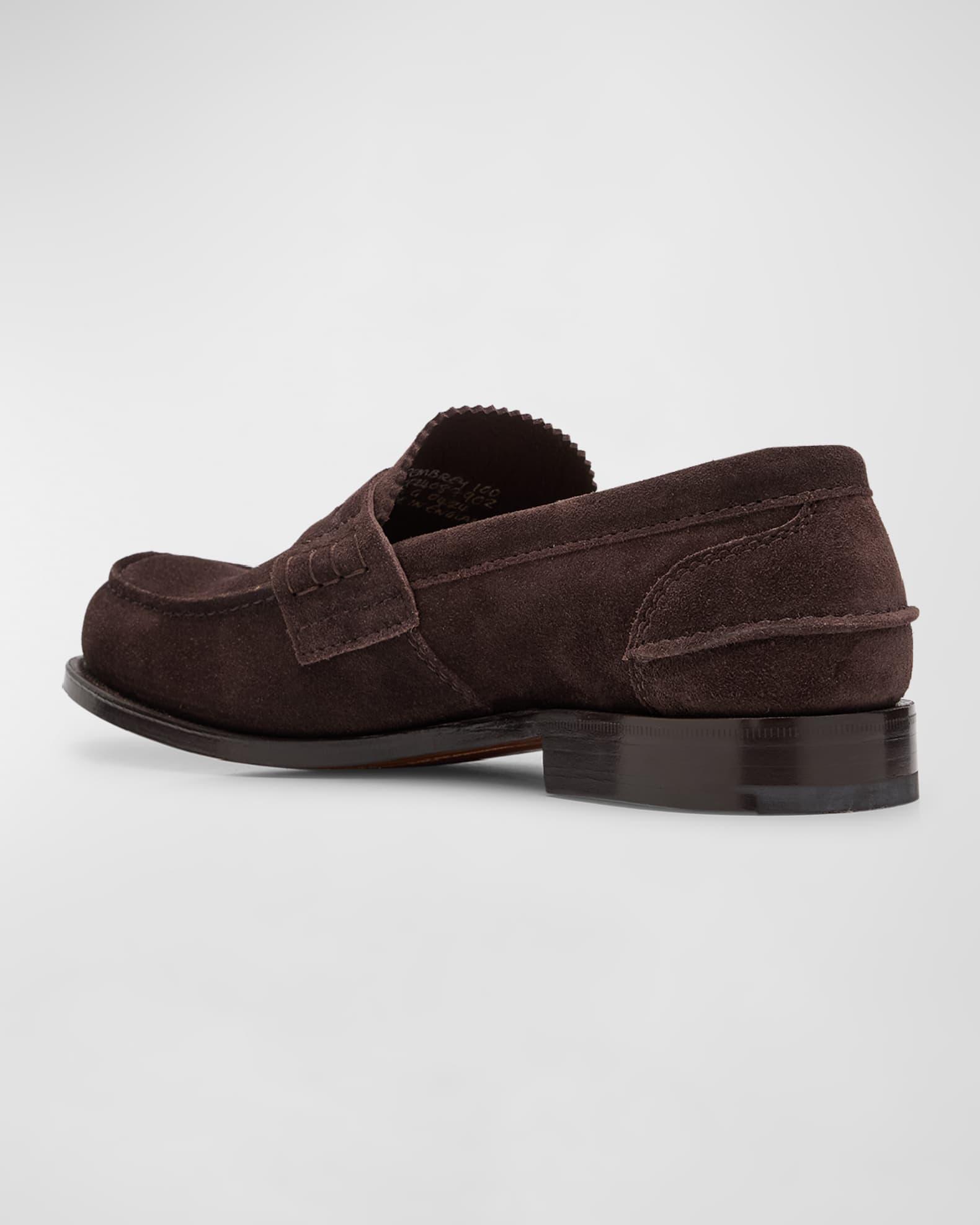 Men's Pembrey Suede Penny Loafers Product Image