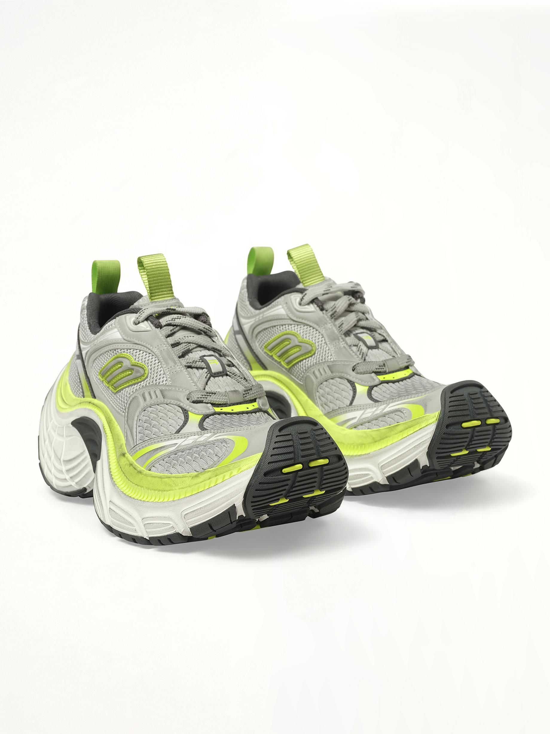 BALENCIAGA Multicolor Mesh And Rubber 6xl Sneakers In Multicolour Product Image