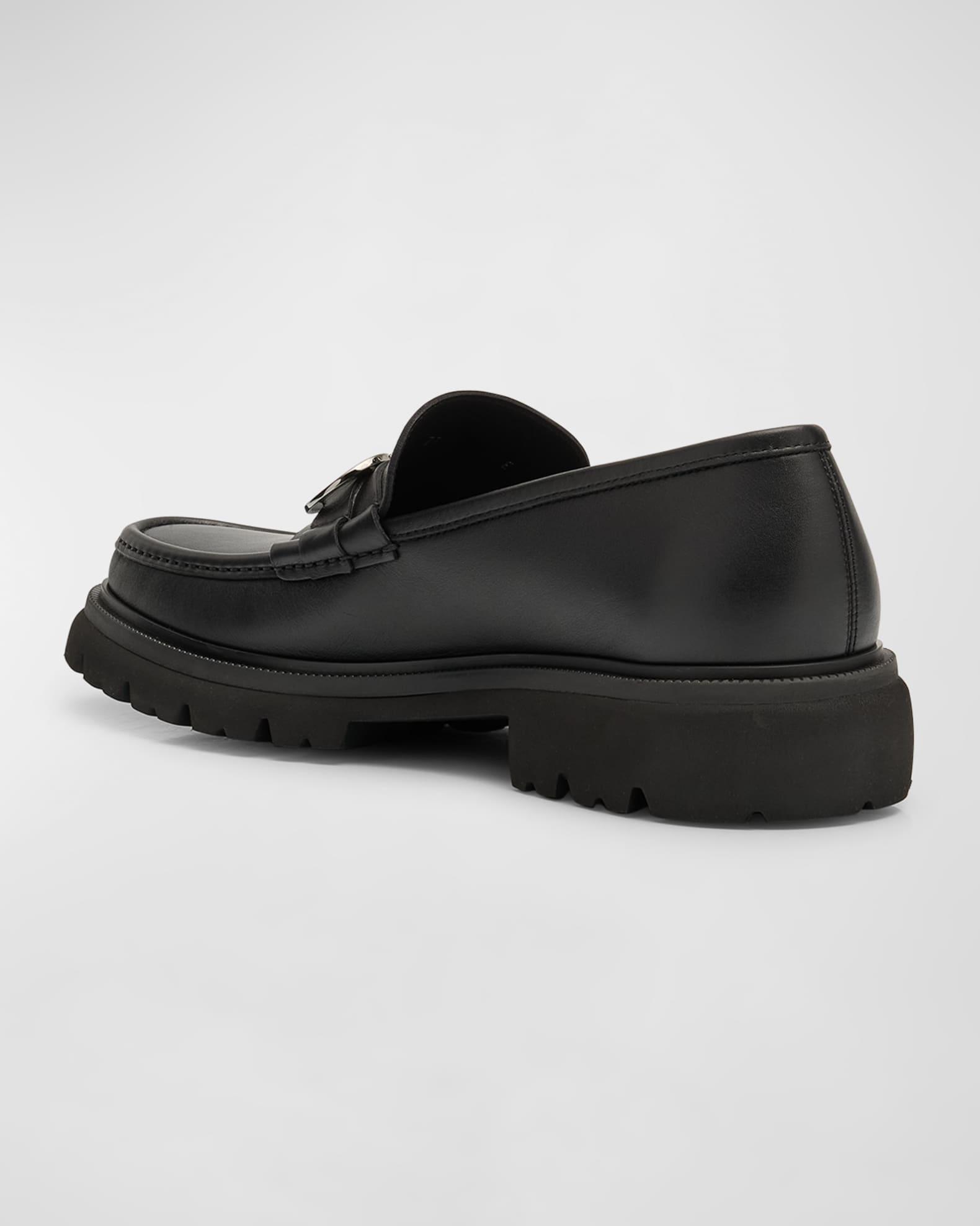 Men's Cocoon Gancini Leather Penny Loafers Product Image