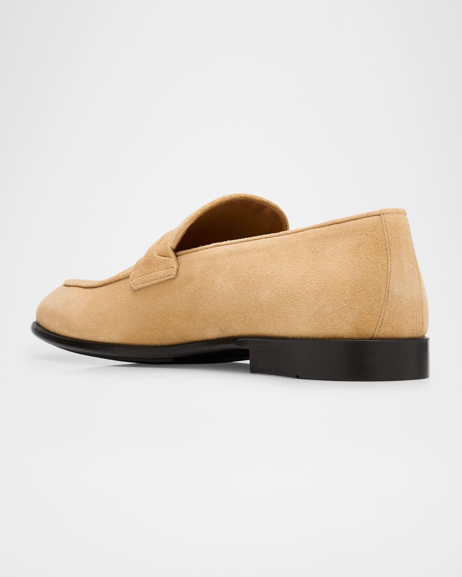 Men's Desio Suede Gancio Penny Loafers Product Image
