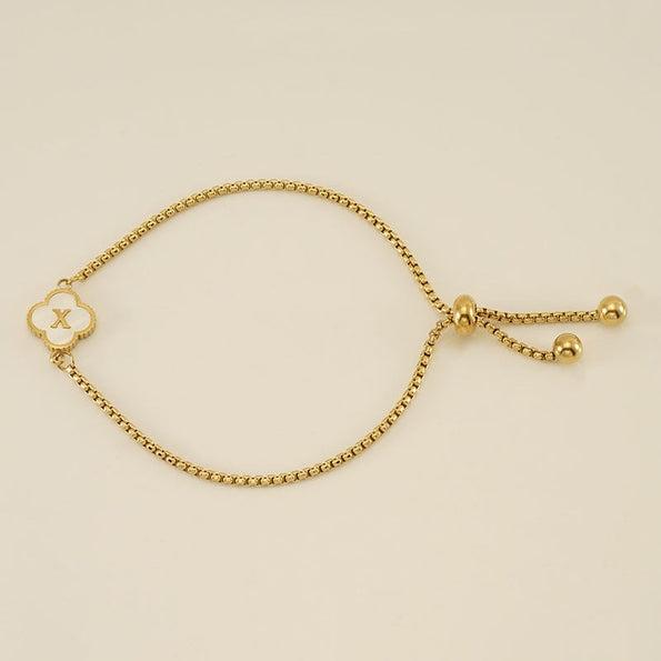 Clover Initial Bracelets Product Image